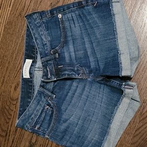 Express jean shorts
